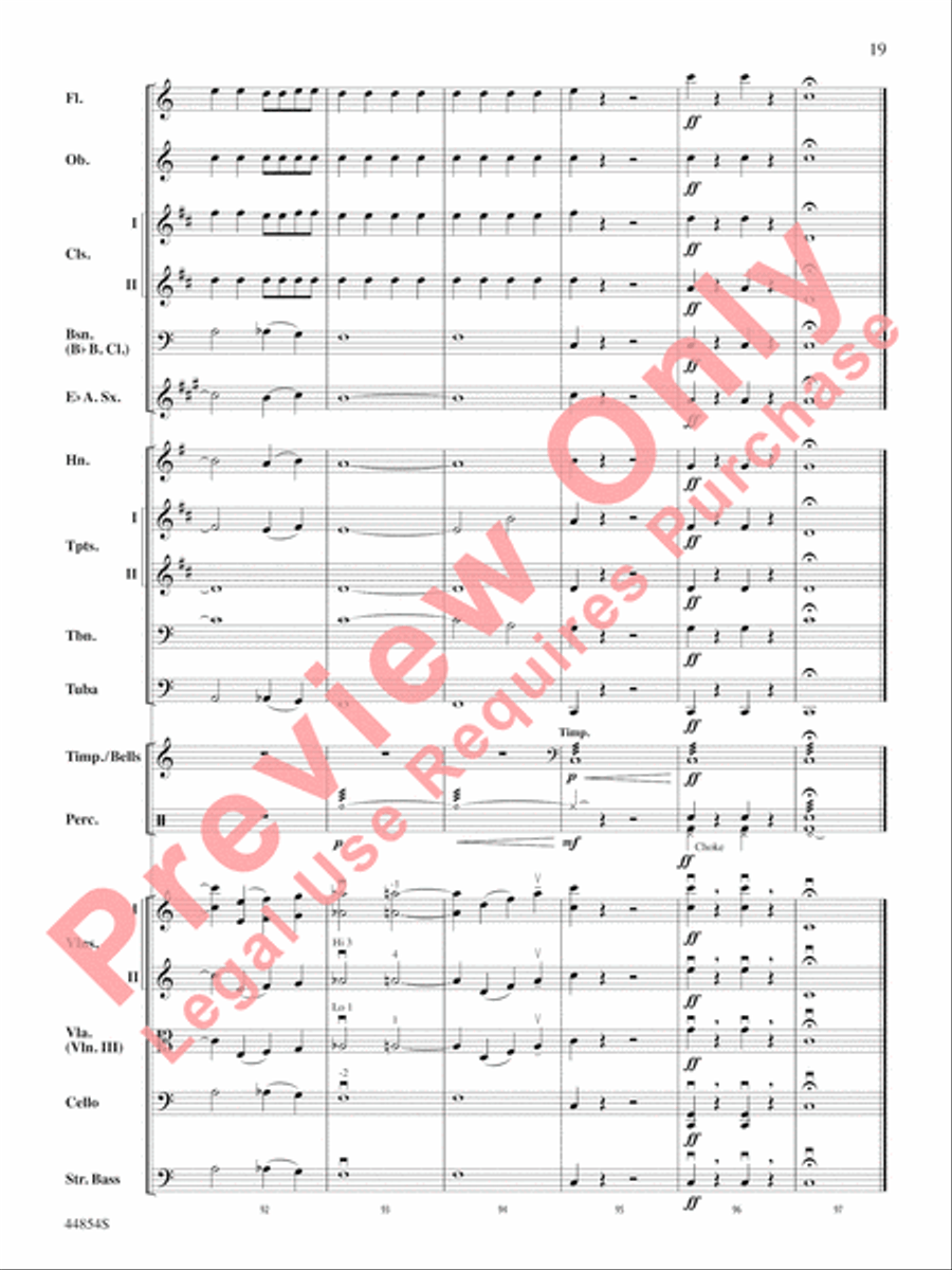 Romeo and Juliet Overture Full Orchestra scores gallery preview page 20