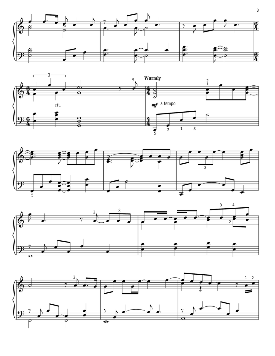 For Good (from Wicked) Piano Solo scores gallery preview page 3