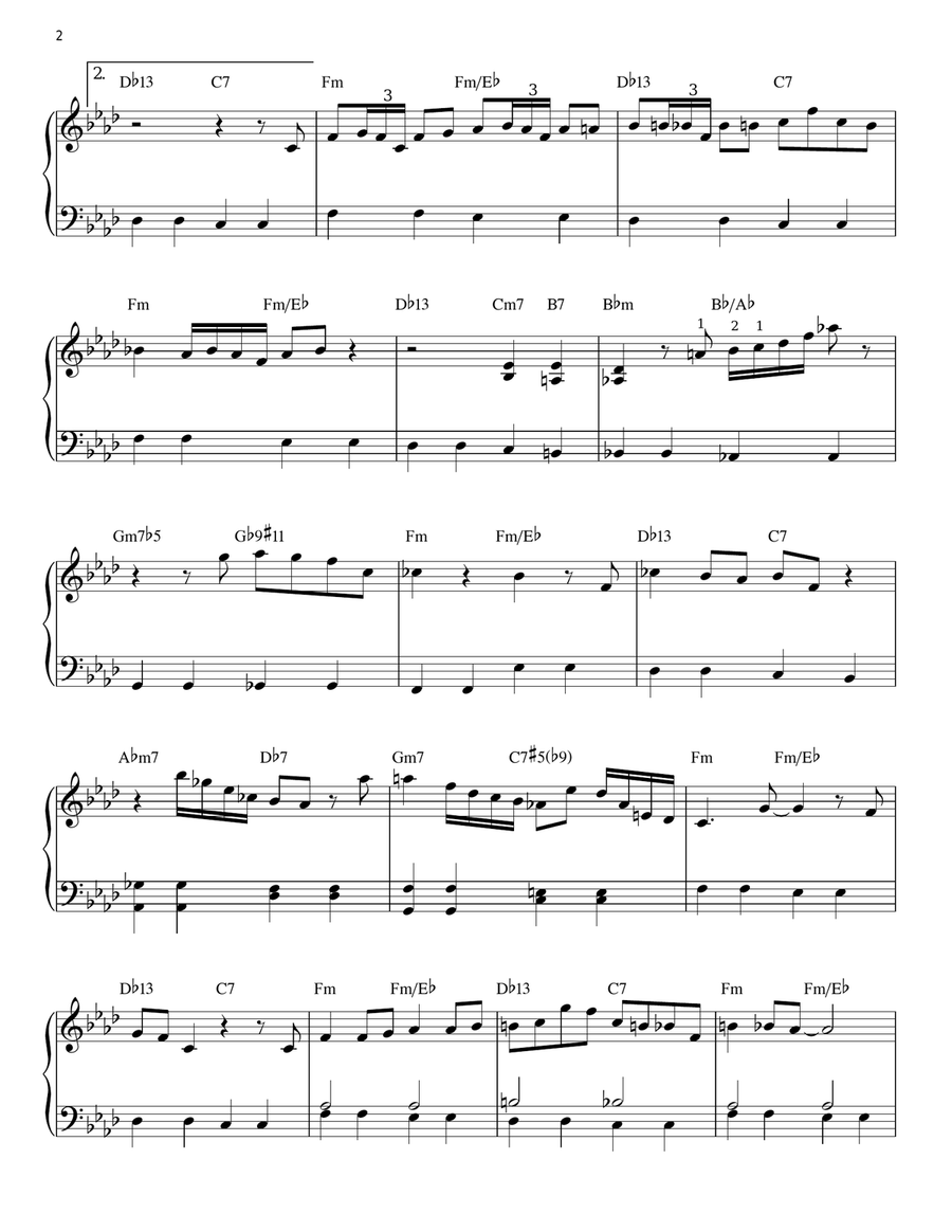 Birk's Works Birk's Works Piano Solo scores gallery preview page 2