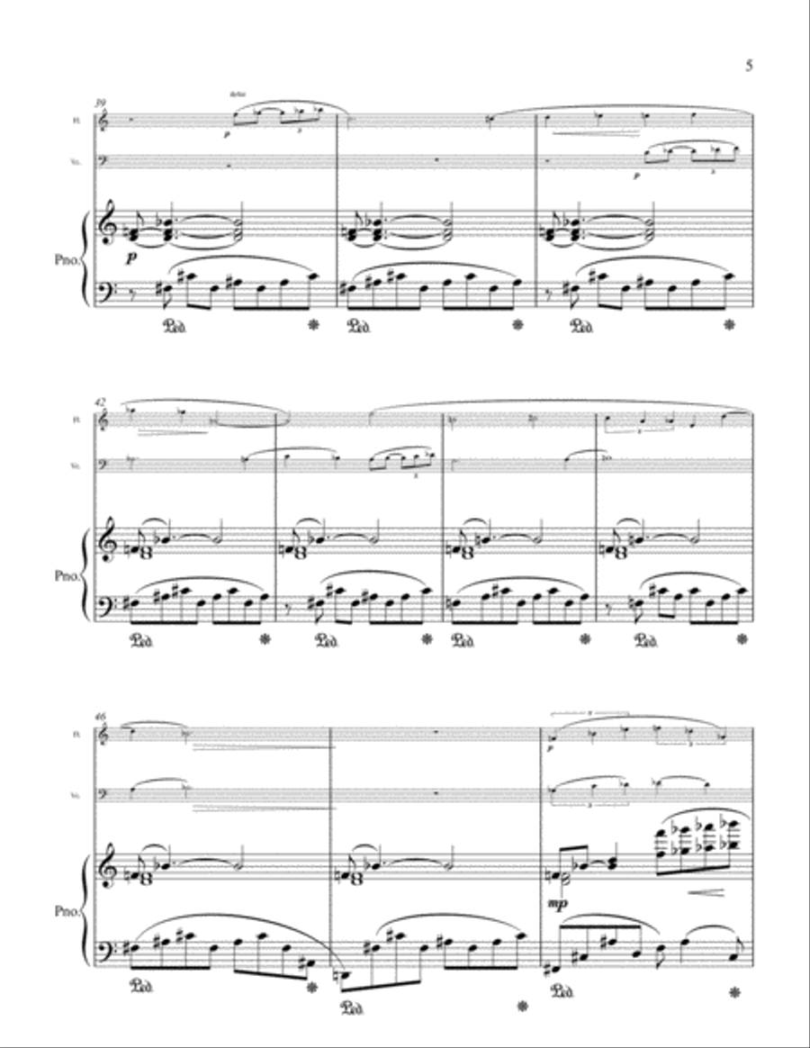 Summer Sketches Flute scores gallery preview page 6