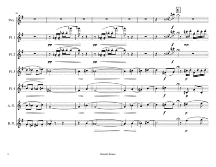 Minstrels Minstrels Woodwind Ensemble scores gallery preview page 6