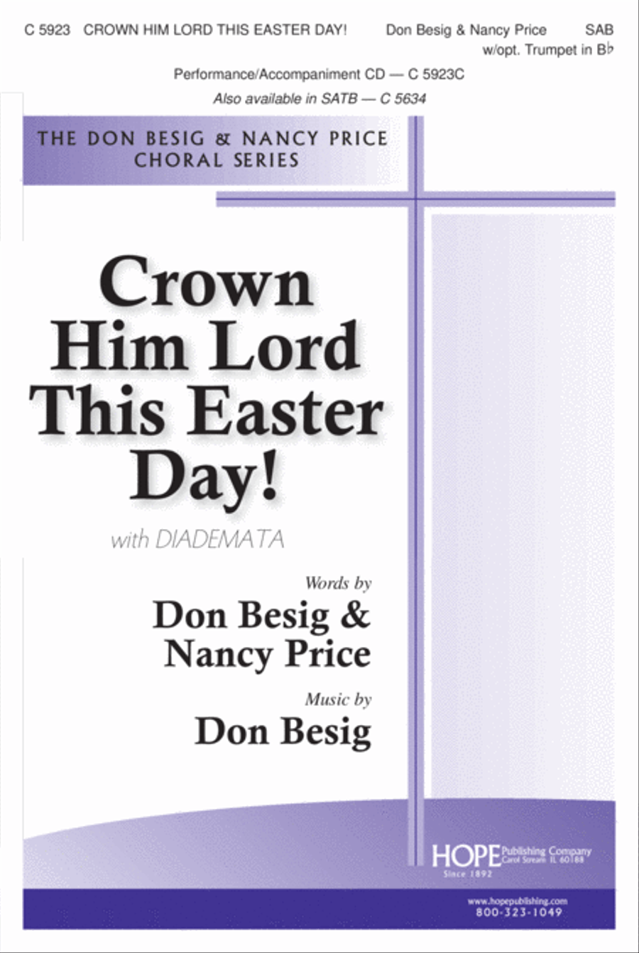Crown Him Lord This Easter Day! 3-Part scores gallery preview page 1