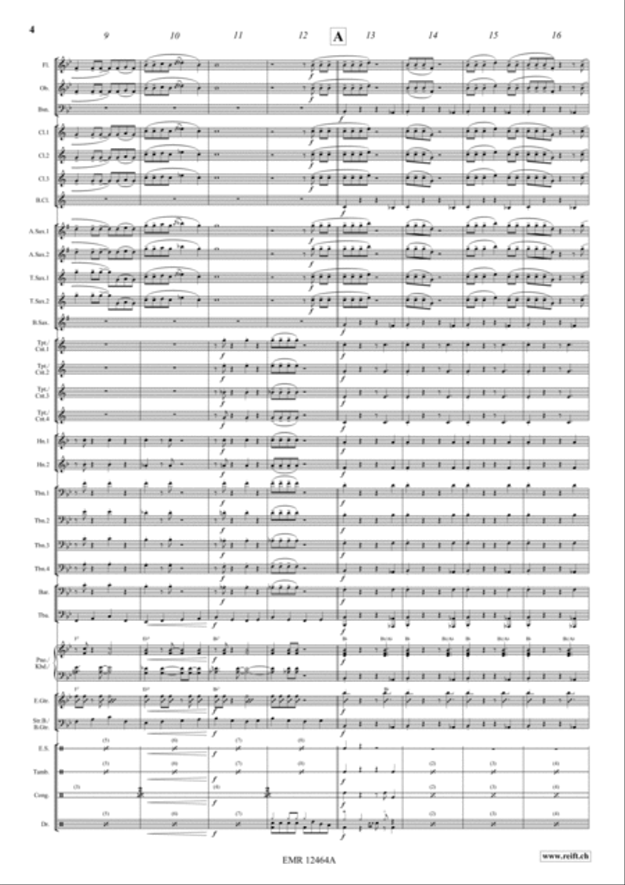 Blue Suede Shoes Concert Band scores gallery preview page 4