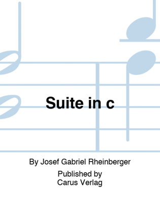 Book cover for Suite in c