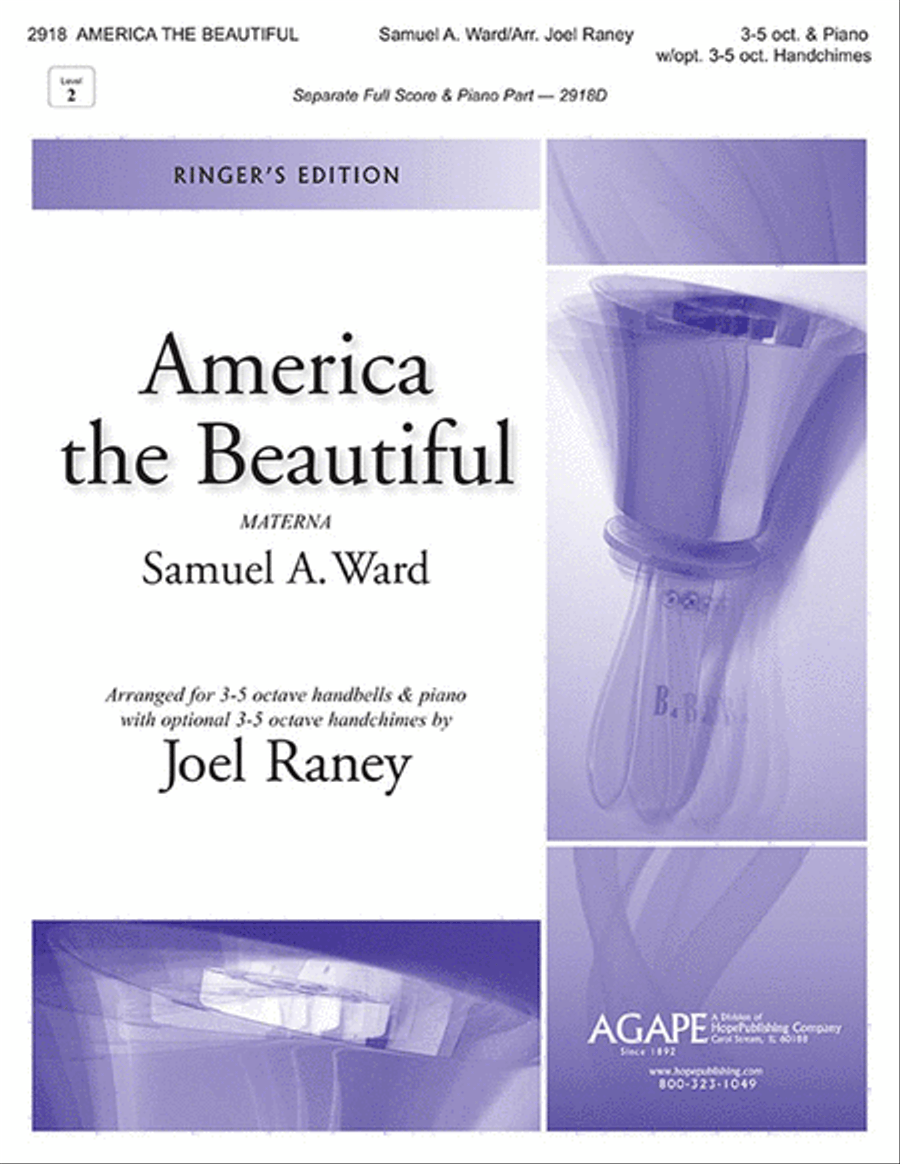 America the Beautiful 5-Octaves scores gallery preview page 1