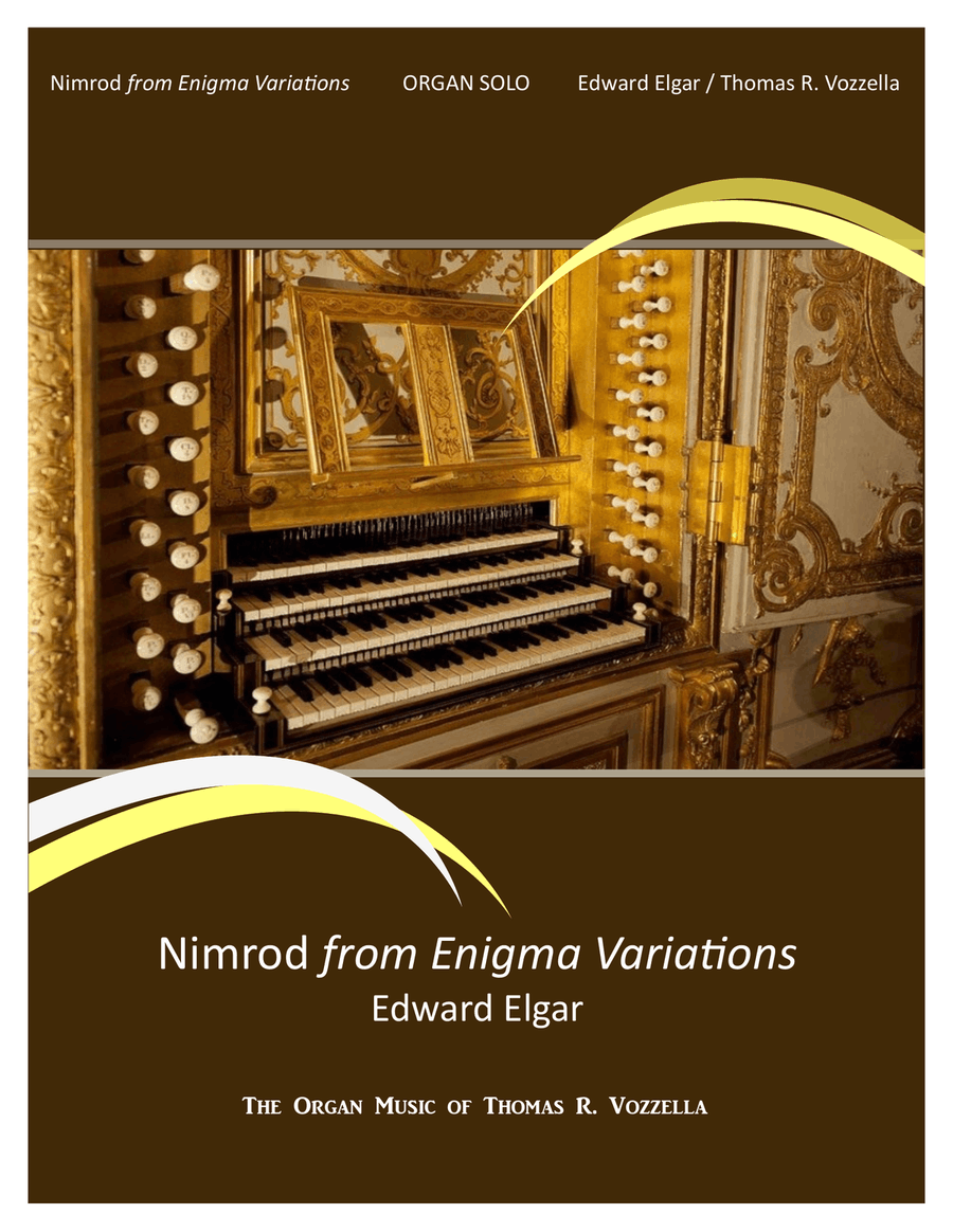 Nimrod from Enigma Variations (Organ Solo) Organ Solo scores gallery preview page 1