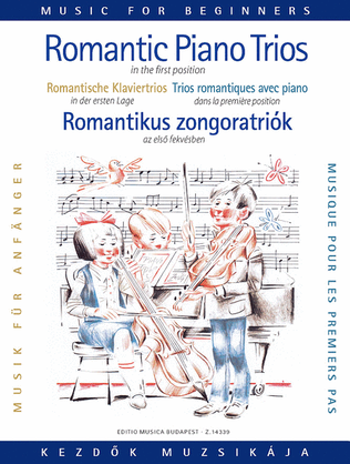 Book cover for Romantische Klaviertrios für Anfänger (Erste Lage)