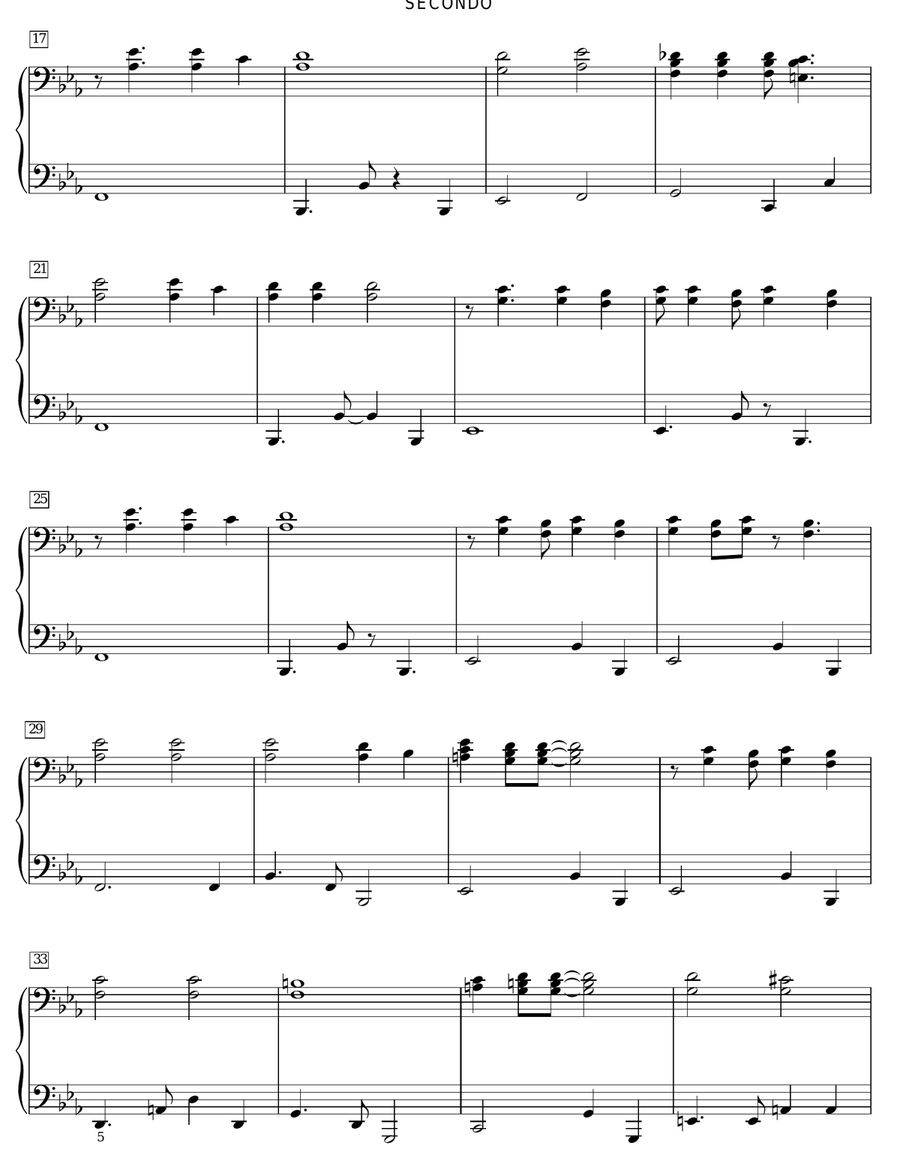 I've Got You Under My Skin Piano Duet scores gallery preview page 3