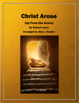 Christ Arose, piano solo