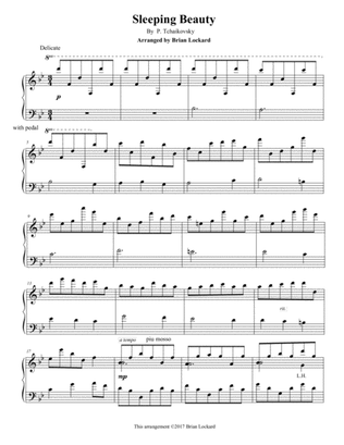 Sleeping Beauty Advanced Piano Solo