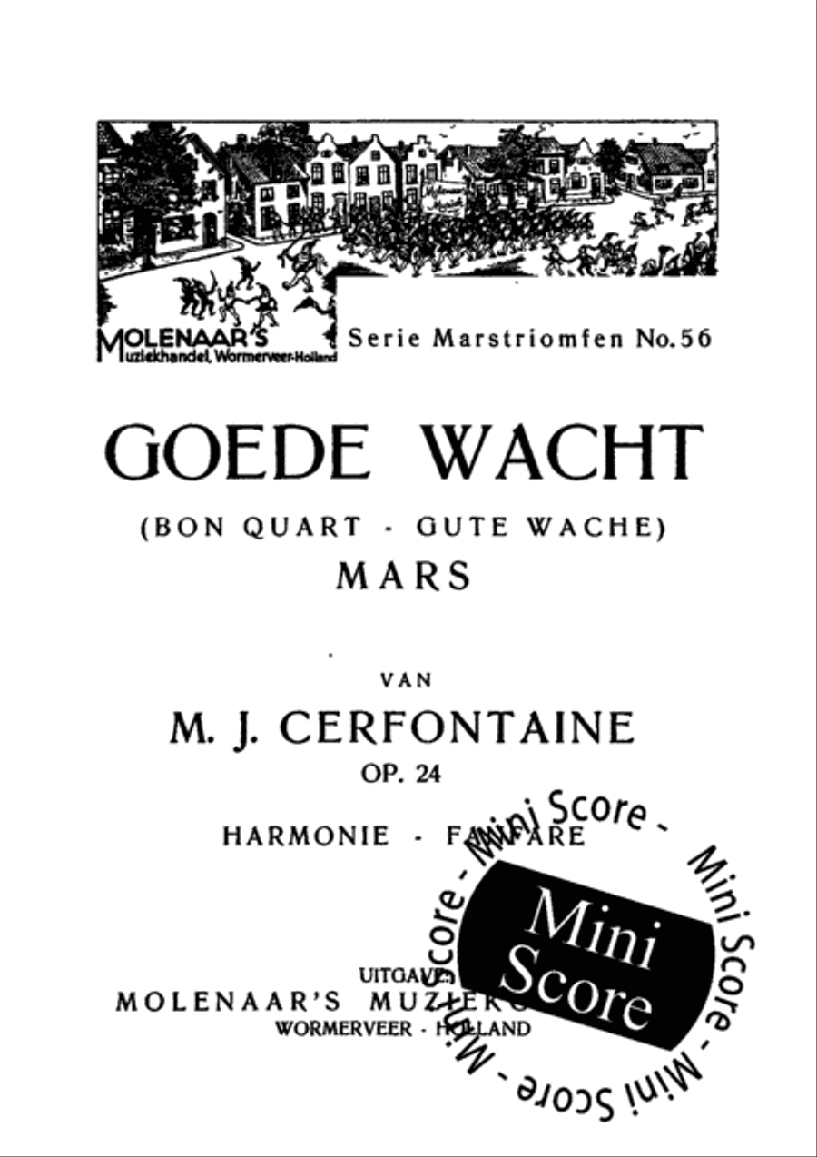 Goede Wacht Goede Wacht Fanfare Band scores gallery preview page 3
