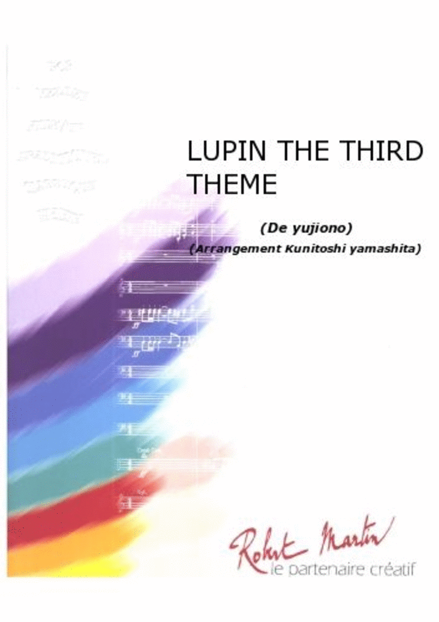 Lupin The Third Theme Concert Band scores gallery preview page 1
