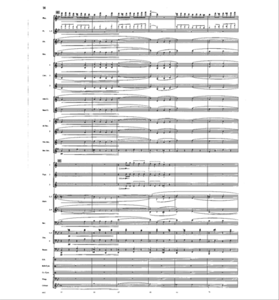 The Chimes of Liberty Concert Band scores gallery preview page 12