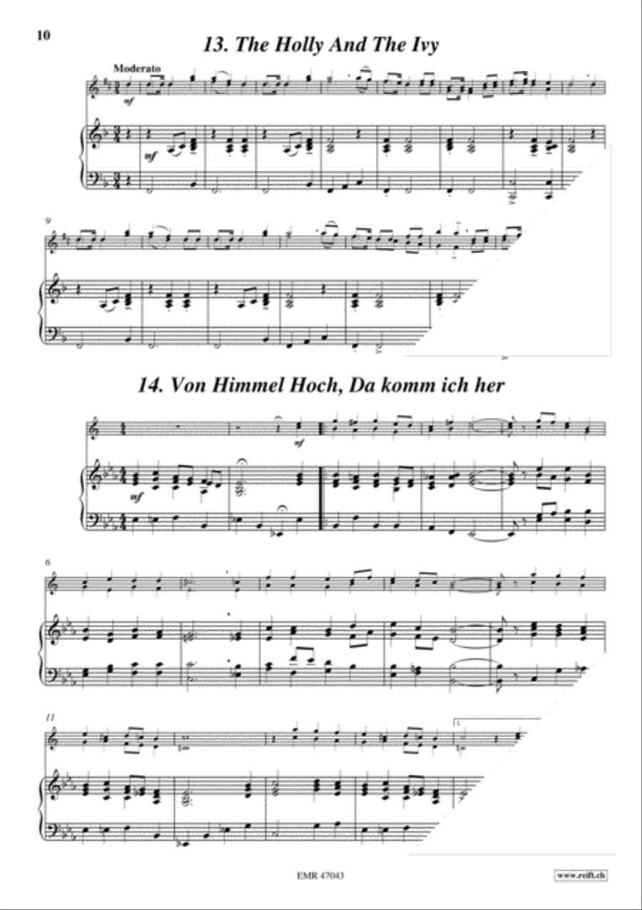 28 Weihnachtsmelodien Vol. 1 + 2 Woodwind Duet scores gallery preview page 18