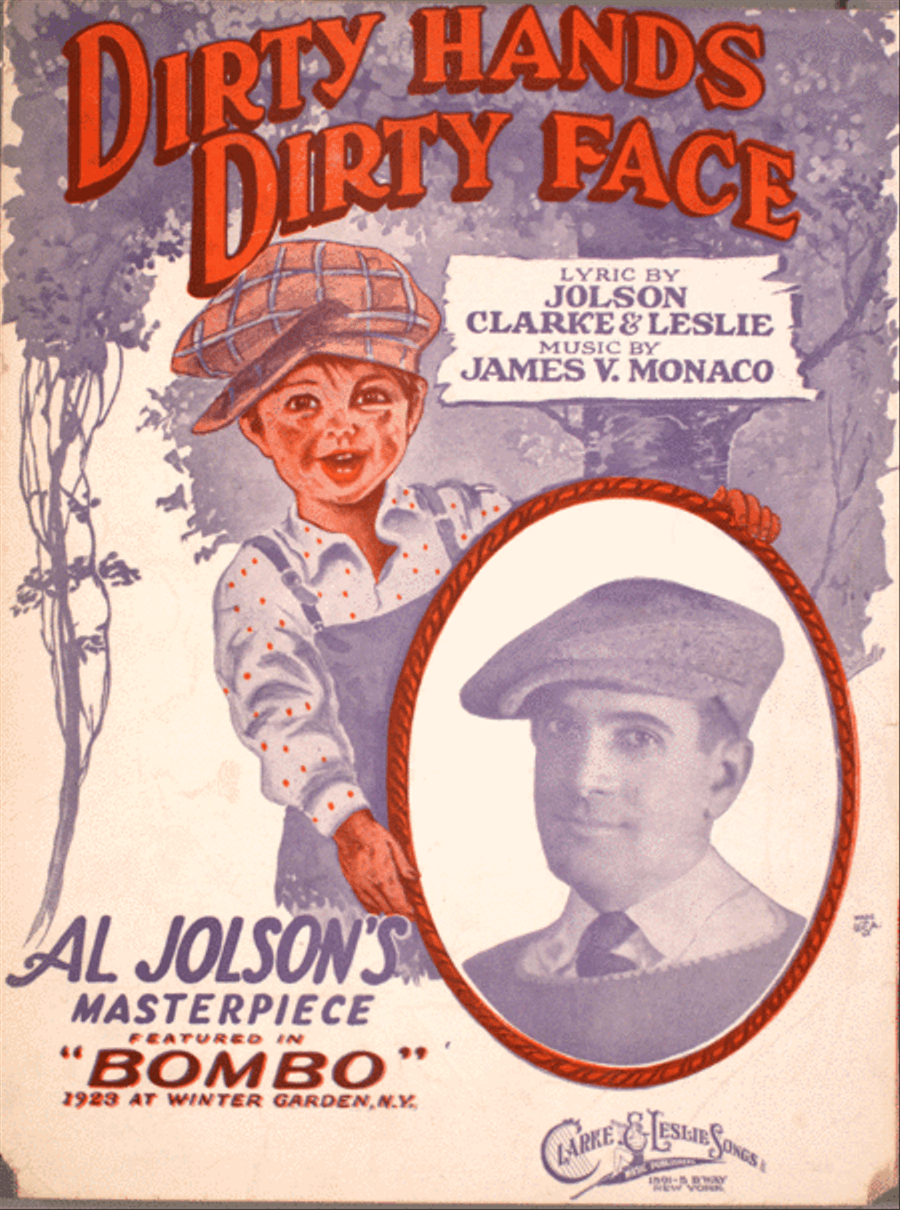 Dirty Hands, Dirty Face Voice scores gallery preview page 1