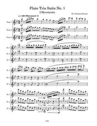 Flute Trio Suite No. 1