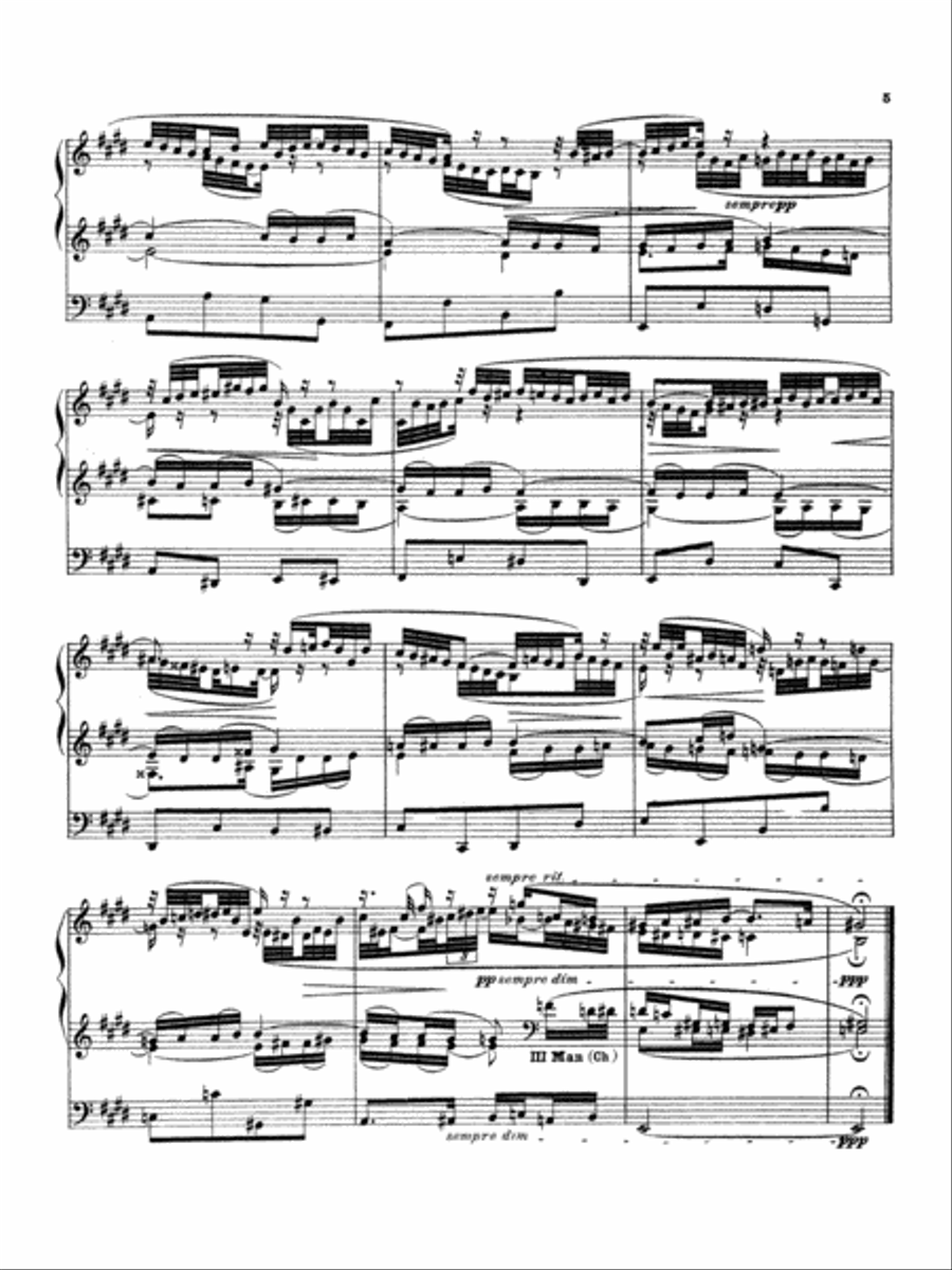 Reger: Two Easy Preludes and Fugues, Op. 56 Organ scores gallery preview page 4