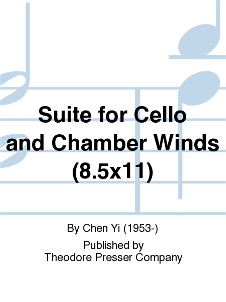 Suite for Cello and Chamber Winds (8.5X11) Orchestra scores gallery preview page 1