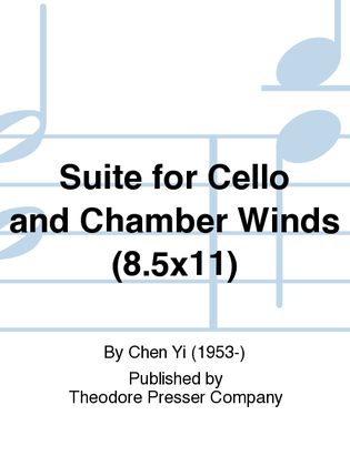 Suite for Cello and Chamber Winds (8.5X11)
