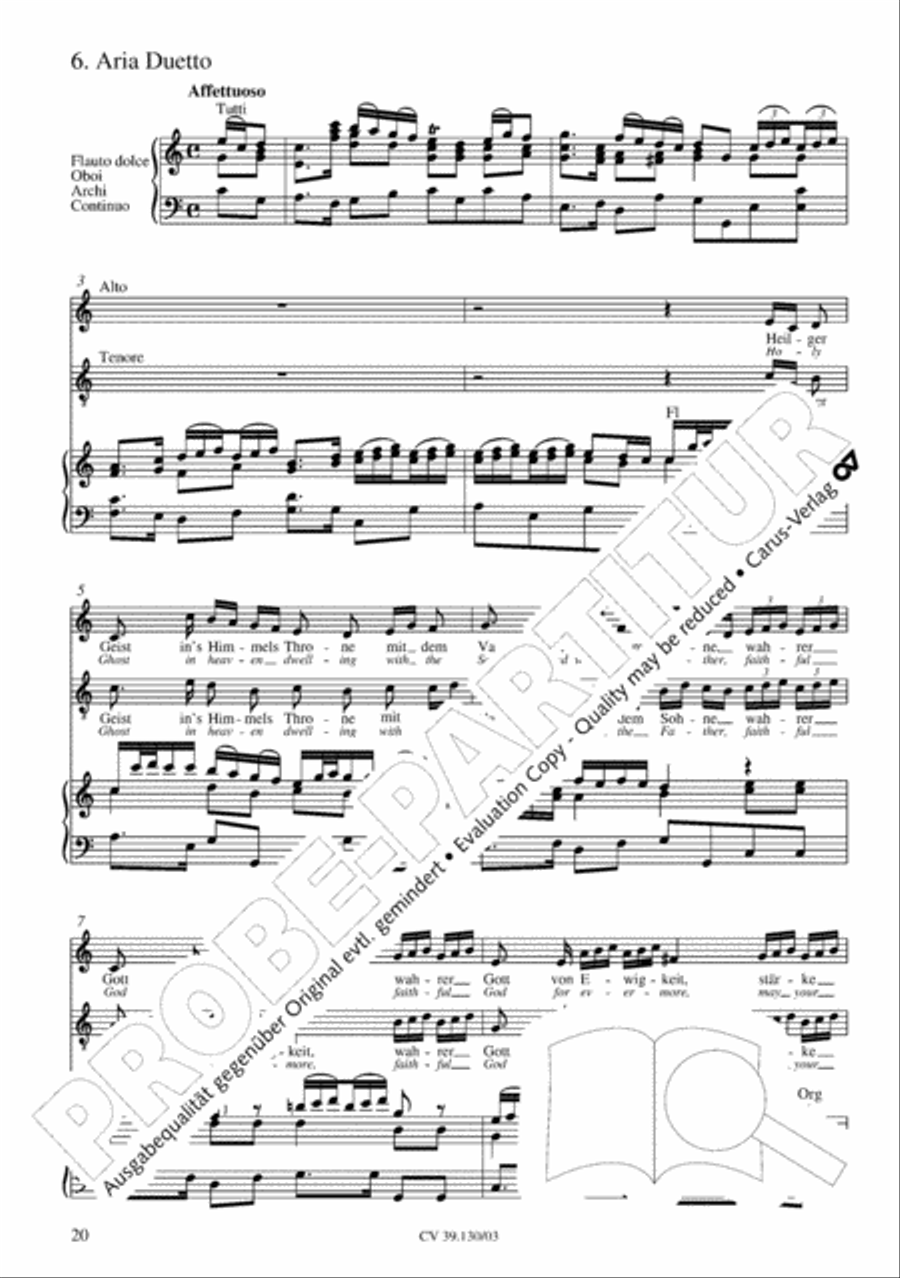 Thereby is revealed unto us the glory of God's favor (Daran ist erschienen die Liebe Gottes) 4-Part scores gallery preview page 21