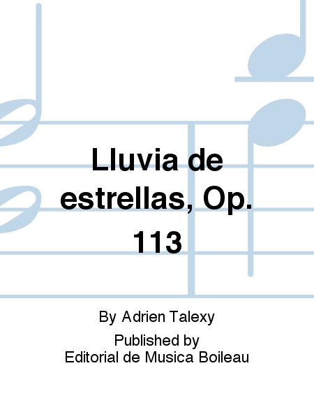 Lluvia de estrellas, Op. 113