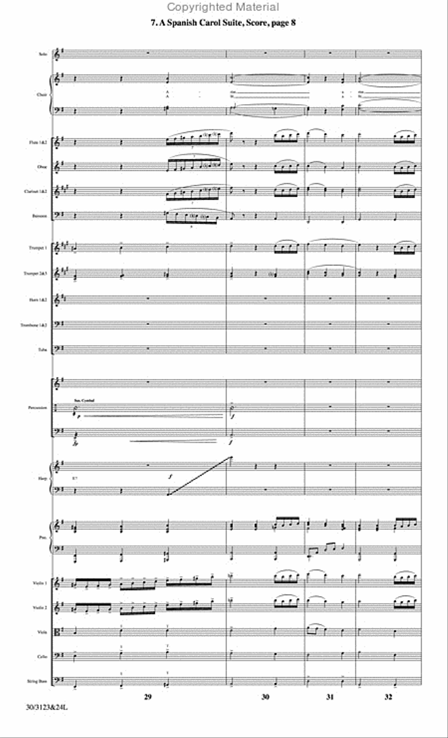 The Christmas Story - Set of Parts Choir scores gallery preview page 65