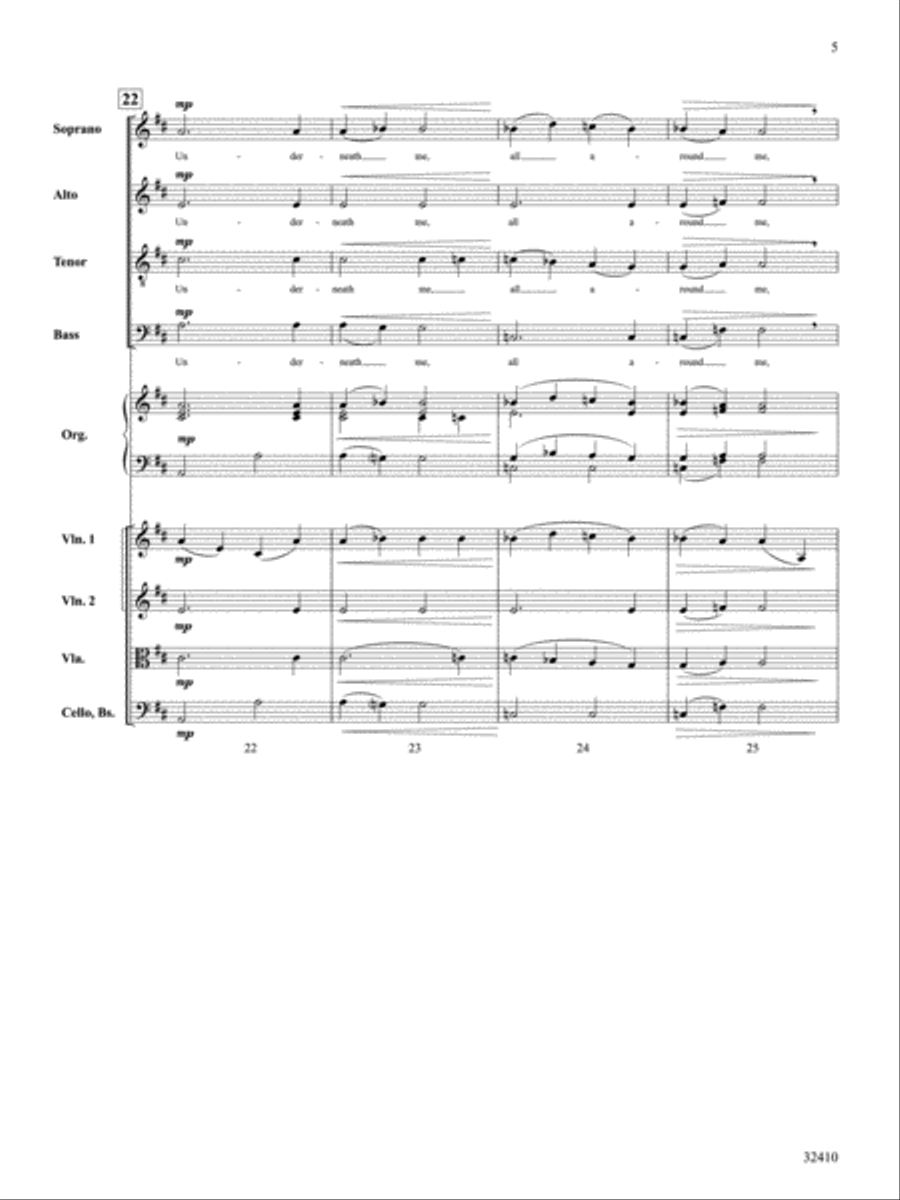 O the Deep Love of Jesus O the Deep Love of Jesus Choir scores gallery preview page 6
