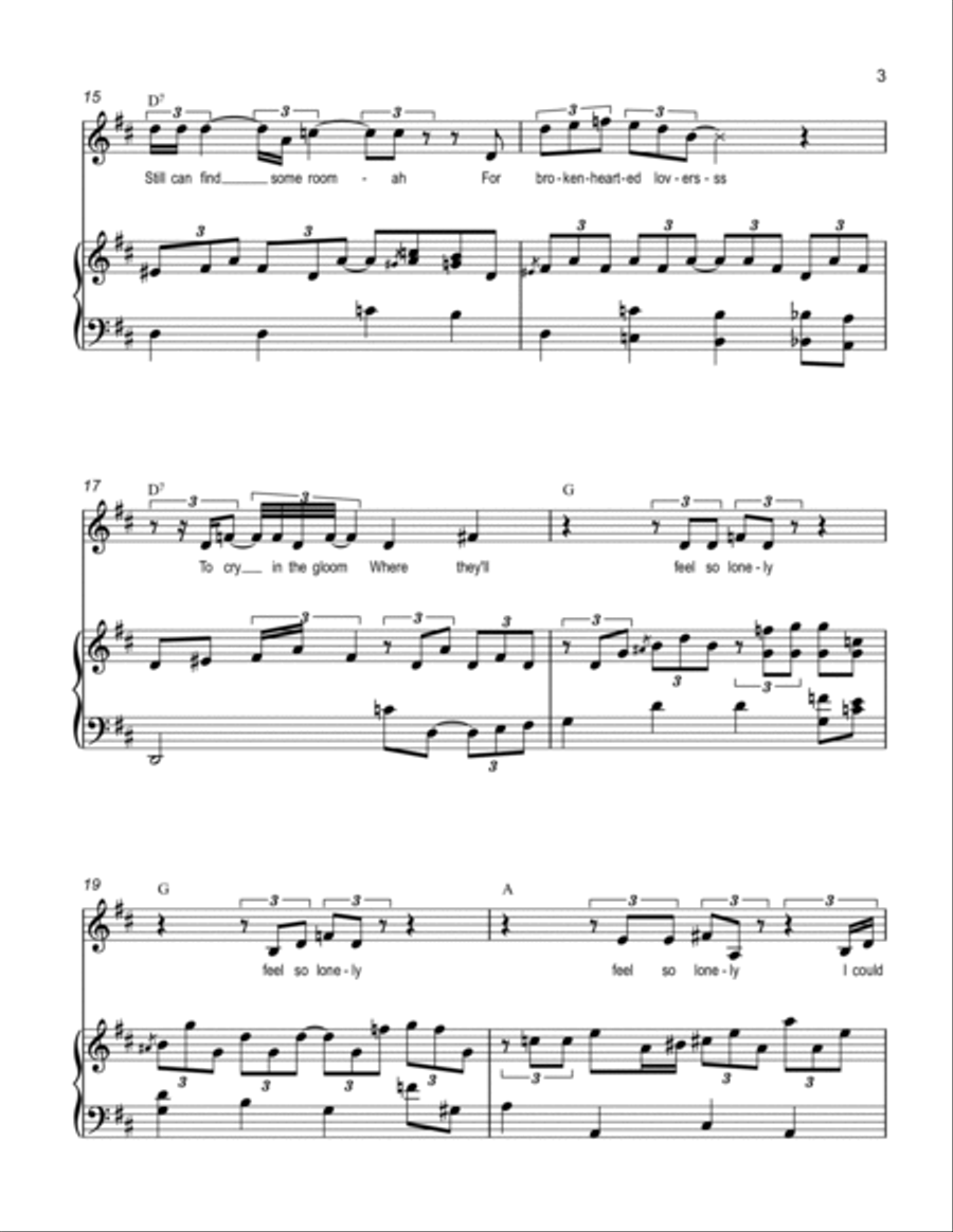 Heartbreak Hotel Voice scores gallery preview page 3