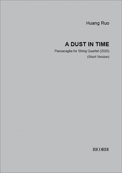 A Dust in Time