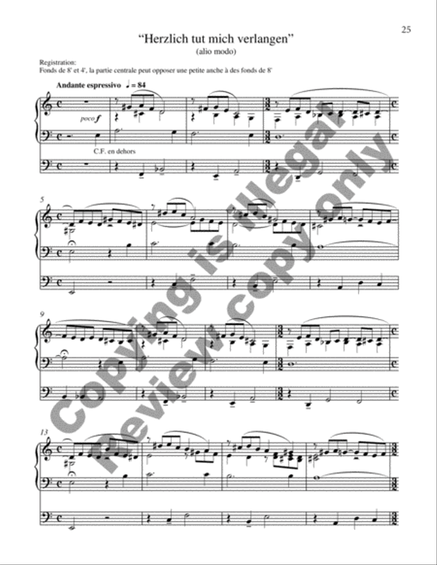 38 Chorals Organ scores gallery preview page 10