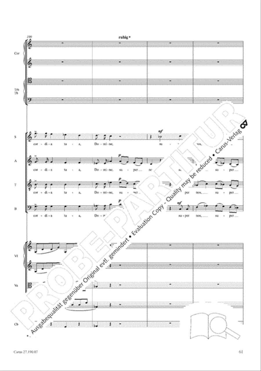 Te Deum 4-Part scores gallery preview page 69