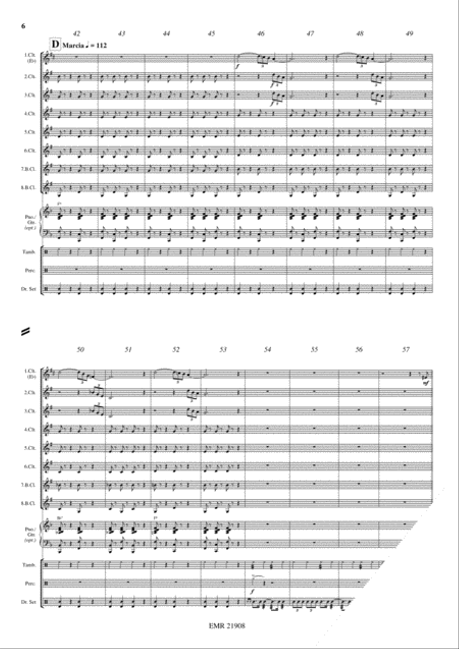The St. Louis Blues The St. Louis Blues Clarinet scores gallery preview page 6