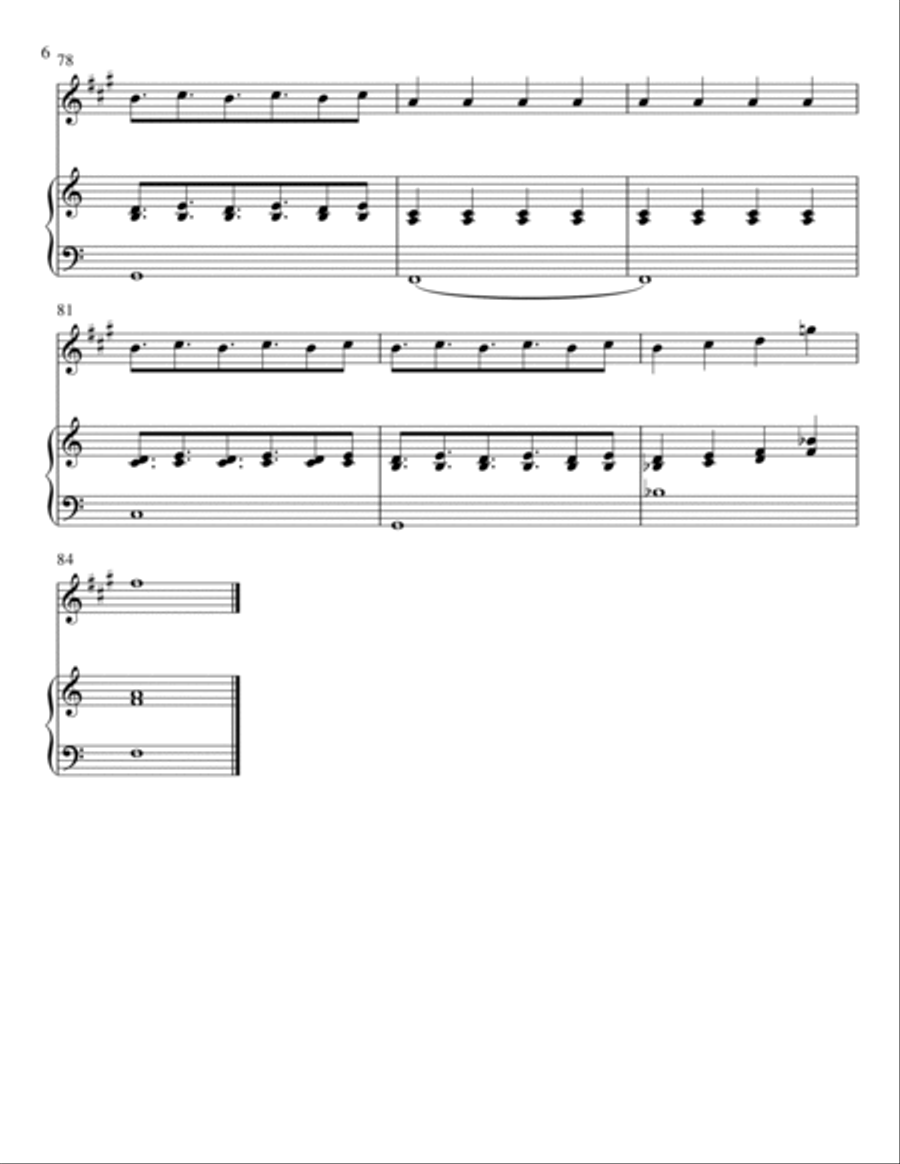 Drops Of Jupiter (tell Me) Small Ensemble scores gallery preview page 6