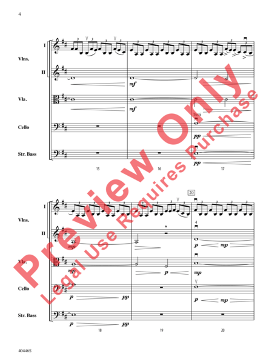 Apotheosis Apotheosis String Orchestra scores gallery preview page 5