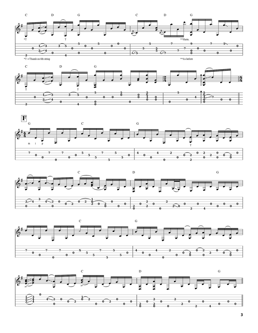 Jack Fig Jack Fig Acoustic Guitar scores gallery preview page 3