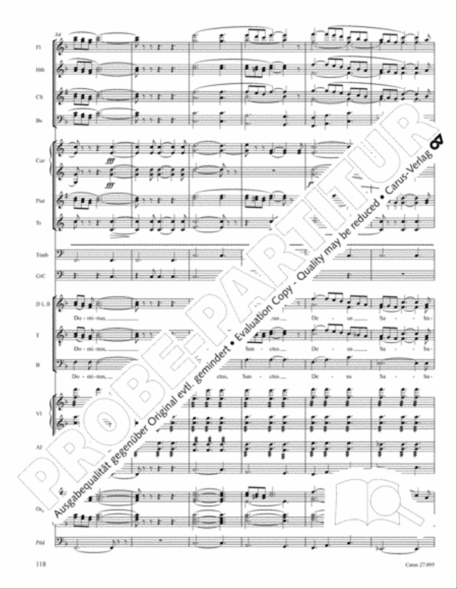 Messe solennelle de sainte Cecile Messe solennelle de sainte Cecile STB scores gallery preview page 131