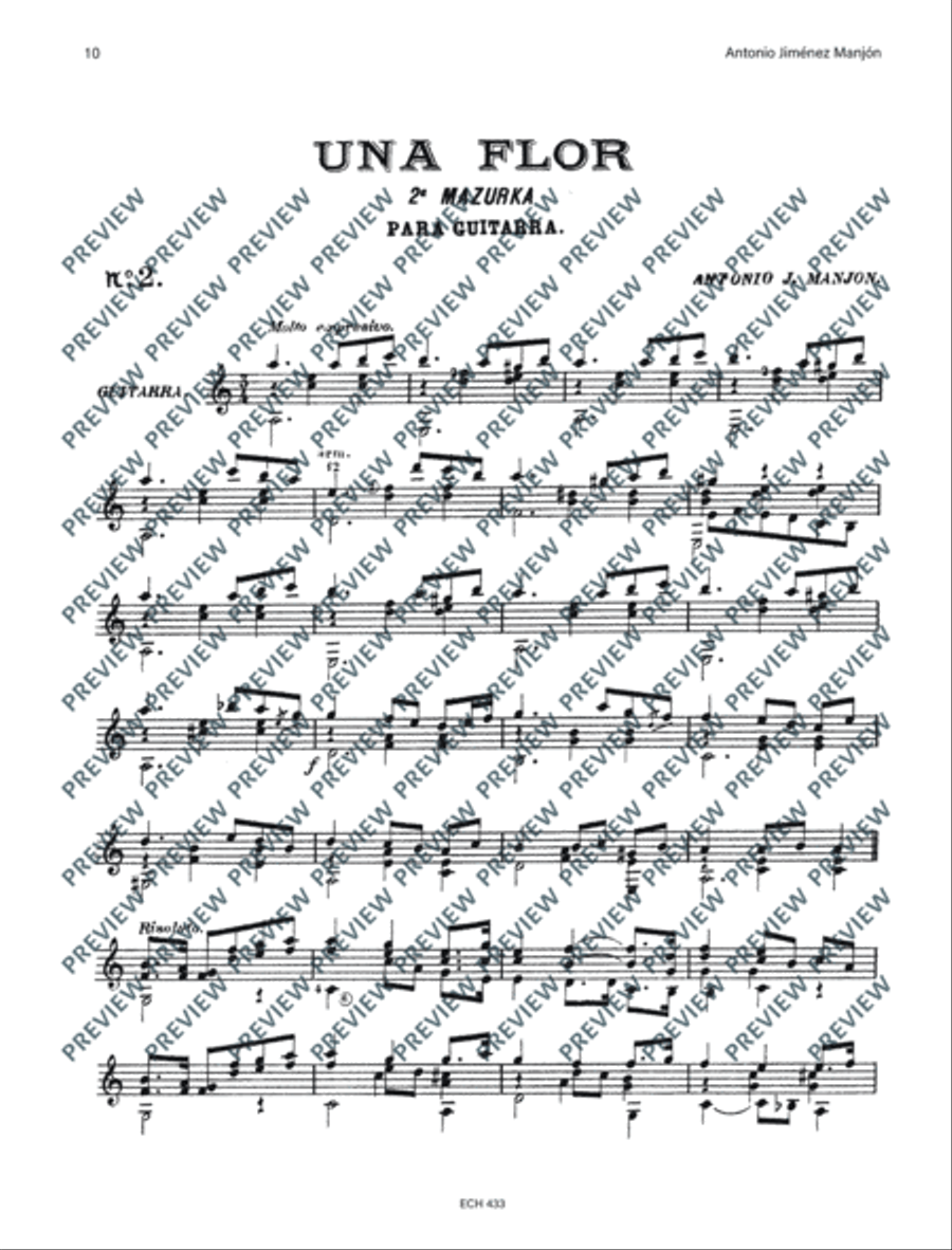 Collected Works for Guitar Classical Guitar scores gallery preview page 11