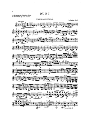 Spohr: Two Duets, Op. 9