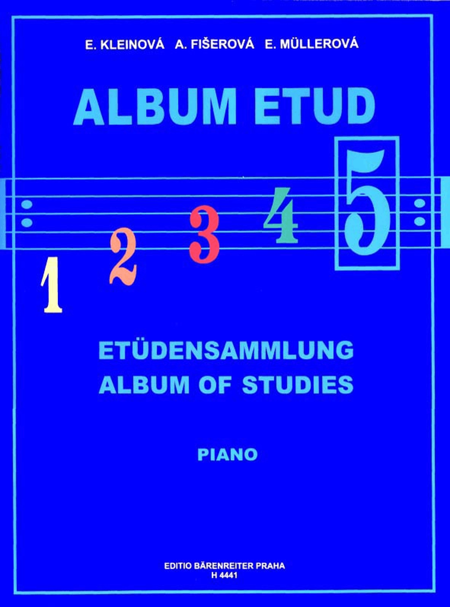 Etüdensammlung V Piano Solo - Sheet Music
