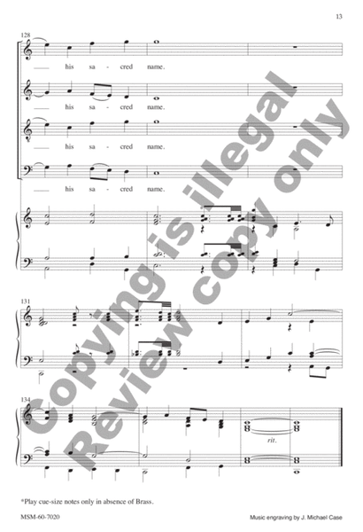 Lift High the Cross (Choral Score) image number null