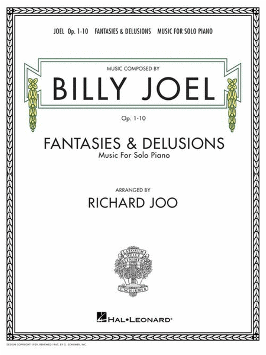 Billy Joel – Fantasies & Delusions Piano Solo scores gallery preview page 2