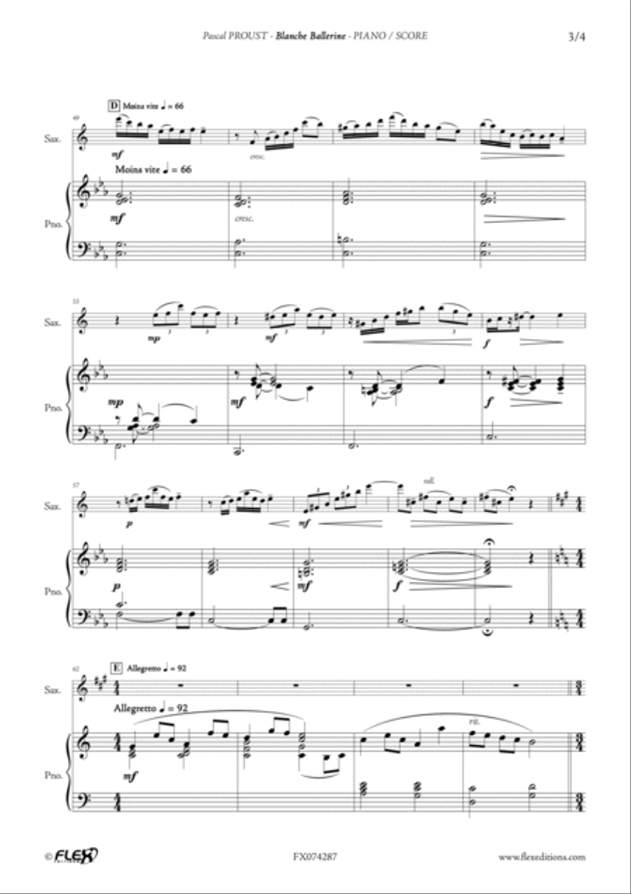 Ballerine sax discount