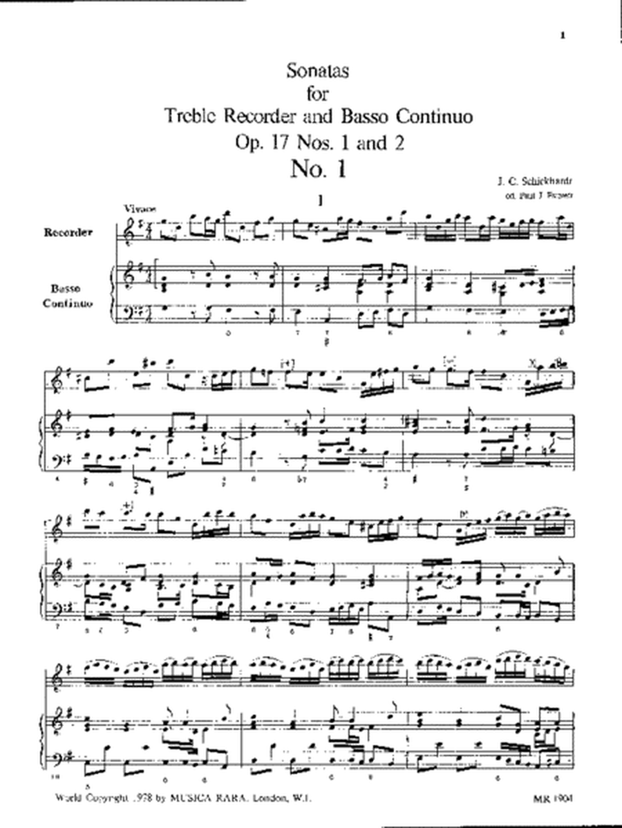 6 Sonatas from Op. 17