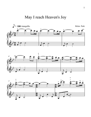 May I reach Heaven's Joys