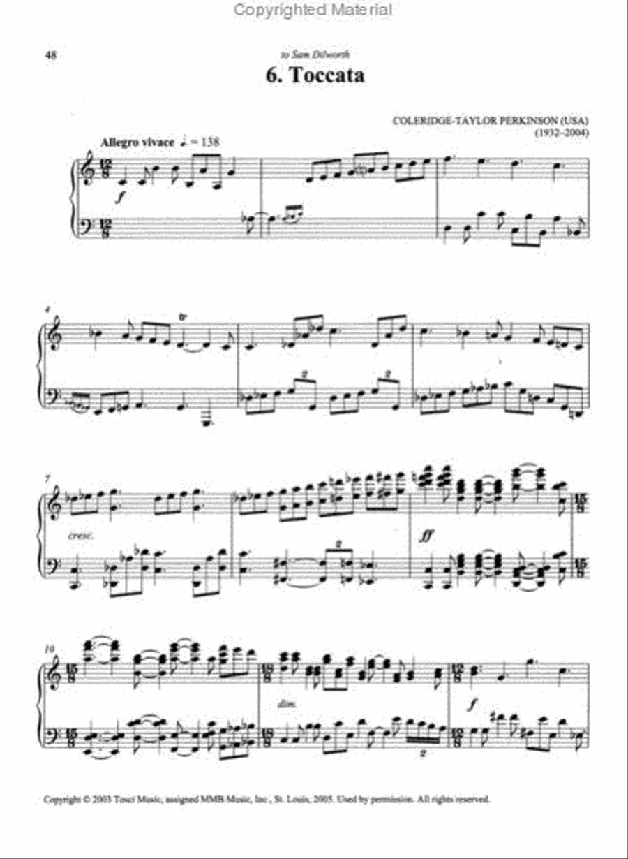 Piano Music of Africa and the African Diaspora Volume 4 Piano Solo scores gallery preview page 4