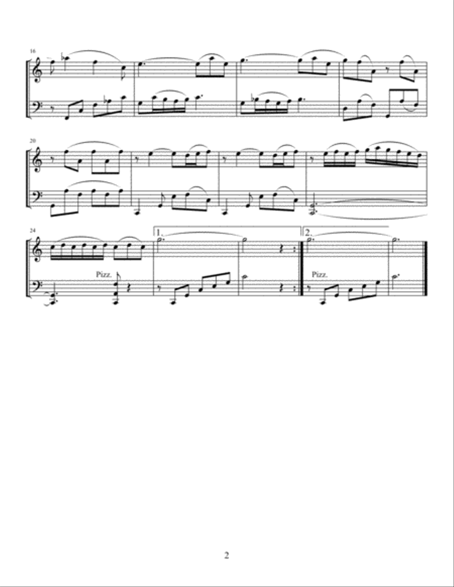 Flower Duet Flower Duet String Duet scores gallery preview page 3