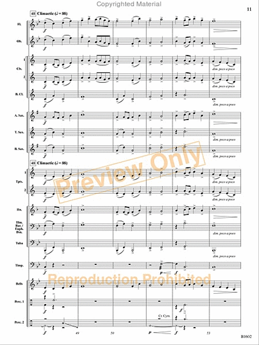 ...At Twilight ...At Twilight Concert Band scores gallery preview page 12