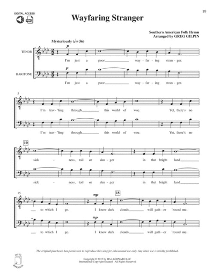Let the Men Sing! A Cappella TB scores gallery preview page 7