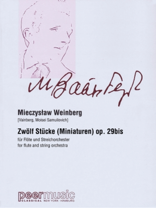 Zwolf Stucke (Miniature ) / 12 Pieces (Miniatures), Op. 29bis