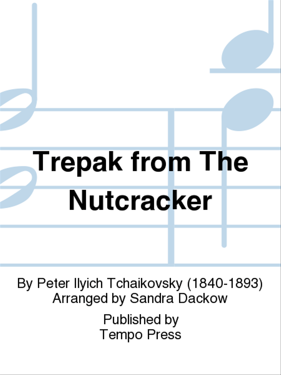 The Nutcracker Ballet: Trepak Orchestra scores gallery preview page 1